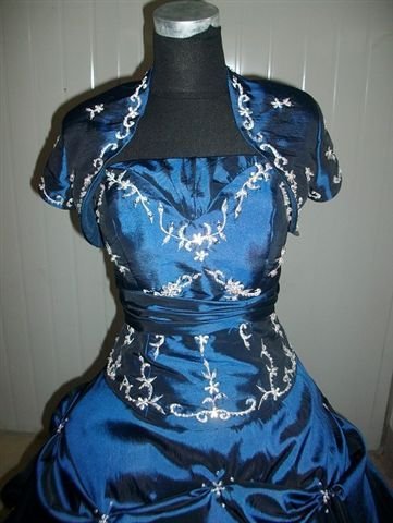 Royal Blue Quinceanera Ball Gown